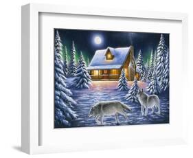 Nighttime Prowl-Chuck Black-Framed Giclee Print