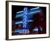 Nighttime View of Art Deco Colony Hotel, South Beach, Miami, Florida, USA-Nancy & Steve Ross-Framed Photographic Print