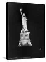 Nighttime View of the Statue of Liberty-null-Stretched Canvas
