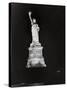 Nighttime View of the Statue of Liberty-null-Stretched Canvas