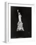 Nighttime View of the Statue of Liberty-null-Framed Photographic Print