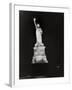 Nighttime View of the Statue of Liberty-null-Framed Photographic Print