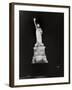Nighttime View of the Statue of Liberty-null-Framed Photographic Print