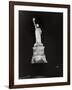 Nighttime View of the Statue of Liberty-null-Framed Photographic Print
