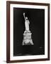 Nighttime View of the Statue of Liberty-null-Framed Photographic Print