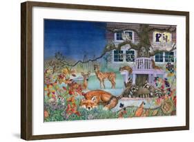 Nighttime Visitors-Wendy Edelson-Framed Giclee Print