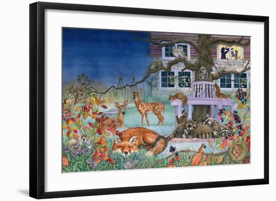 Nighttime Visitors-Wendy Edelson-Framed Giclee Print