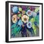 Nighttime-Jeanette Vertentes-Framed Art Print