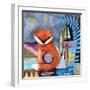 Nighty Nite Fox-Wyanne-Framed Giclee Print