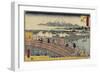 Nihonbashi Bridge, 1830-1858-Utagawa Hiroshige-Framed Giclee Print