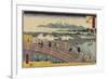 Nihonbashi Bridge, 1830-1858-Utagawa Hiroshige-Framed Giclee Print