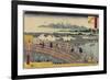 Nihonbashi Bridge, 1830-1858-Utagawa Hiroshige-Framed Giclee Print