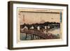 Nihonbashi No Hakuu-Utagawa Hiroshige-Framed Giclee Print