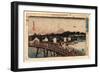 Nihonbashi No Hakuu-Utagawa Hiroshige-Framed Giclee Print