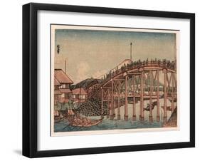 Nihonbashi Yori Fuji O Miru Zu-null-Framed Giclee Print