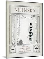 Nijinsky, from the Series 'Designs on the Dances of Vaskac Nijinsky'-Georges Barbier-Mounted Giclee Print