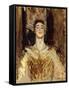 Nijinsky in Les Orientales-Jacques-Emile Blanche-Framed Stretched Canvas