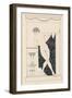 Nijinsky in 'Narcisse', 1911-Georges Barbier-Framed Giclee Print