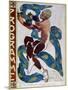 Nijinsky's Faun Costume in "L'Apres Midi D'Un Faune" by Claude Debussy-Leon Bakst-Mounted Giclee Print