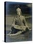 Nijinsky Sitting Cross-Legged, Dressed as Prince Igor, 1912-null-Stretched Canvas