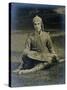 Nijinsky Sitting Cross-Legged, Dressed as Prince Igor, 1912-null-Stretched Canvas