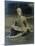 Nijinsky Sitting Cross-Legged, Dressed as Prince Igor, 1912-null-Mounted Photographic Print