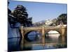 Niju-Bashi Bridge of Moat of Imperial Palace, Tokyo, Japan-null-Mounted Photographic Print