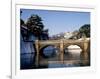 Niju-Bashi Bridge of Moat of Imperial Palace, Tokyo, Japan-null-Framed Photographic Print