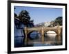 Niju-Bashi Bridge of Moat of Imperial Palace, Tokyo, Japan-null-Framed Photographic Print