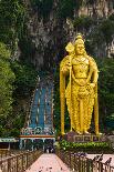 Statue of Hindu God Muragan at Batu Caves, Kuala-Lumpur, Malaysia-Nik_Sorokin-Photographic Print