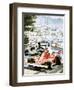 Niki Lauda-Graham Coton-Framed Giclee Print