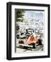 Niki Lauda-Graham Coton-Framed Giclee Print