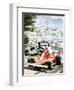 Niki Lauda-Graham Coton-Framed Giclee Print