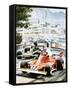 Niki Lauda-Graham Coton-Framed Stretched Canvas