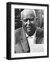 Nikita Khrushchev, 1971-null-Framed Premium Photographic Print