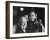 Nikita Khrushchev and Fidel Castro During their Meeting at the United Nations Assembly Session-null-Framed Photographic Print