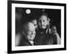 Nikita Khrushchev and Fidel Castro During their Meeting at the United Nations Assembly Session-null-Framed Photographic Print