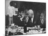 Nikita Khrushchev with Pres. Sukarno-John Dominis-Mounted Premium Photographic Print