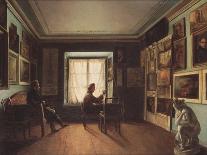 The Painter's Studio, 1820S-Nikita Zaytsev-Mounted Giclee Print