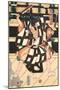 Nikki Danjo flüchtet in eine Ratte verwandelt mit der Verschwörerliste-Utagawa Kuniyoshi-Mounted Giclee Print