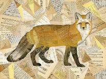 Red Fox Collage III-Nikki Galapon-Art Print