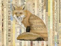 Red Fox Collage II-Nikki Galapon-Art Print