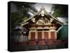 Nikko Architecture With Gold Roof-NaxArt-Stretched Canvas