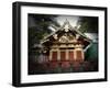 Nikko Architecture With Gold Roof-NaxArt-Framed Art Print