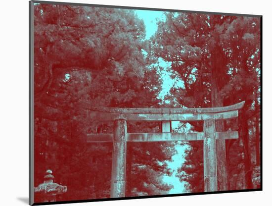 Nikko Gate-NaxArt-Mounted Art Print