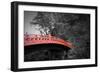 Nikko Red Bridge-NaxArt-Framed Art Print