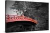 Nikko Red Bridge-NaxArt-Stretched Canvas