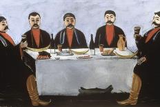 Feast of Five Princes, c.1906-Niko Pirosmanashvili-Giclee Print