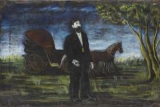 Farmer with Bull, 1916-Niko Pirosmani-Giclee Print