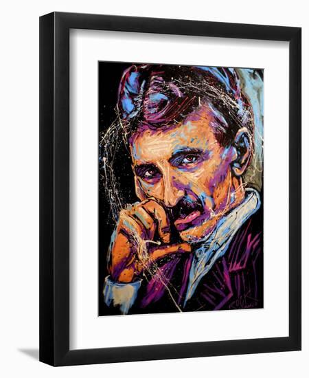 Nikola Tesla 003-Rock Demarco-Framed Giclee Print